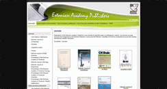 Desktop Screenshot of eap.ee